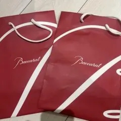 バカラ　ショッパー　2点セットのサムネイル
