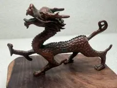 龍 ブロンズ色ドラゴン彫刻 - メルカリ