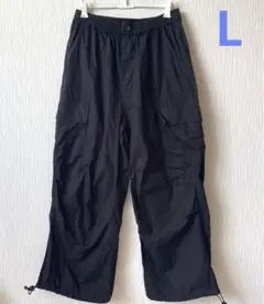NAVY メンズ カーゴパンツ　黒　L