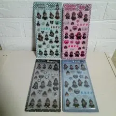 モンチッチ×16TYPEMATE ちゅるきゅんシール　4枚セット