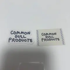 COMMON GULL PRODUCTS ステッカー 2枚セット