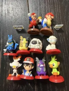 チョコエッグ　ポケットモンスタープラス　スーパーマリオ10体