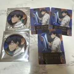 ヒロアカ 10周年 缶バッジ・特典 飯田天哉