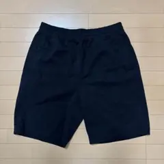 UNIQLO C スウェットワイドショーツ　ブラック　XL