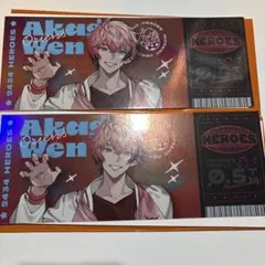 赤城ウェン にじさんじ Oriens チケット風カード
