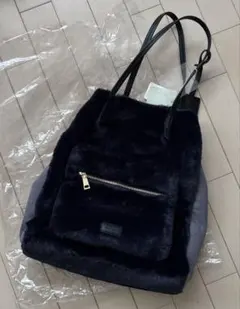 新品☆エコレザートートバッグ☆送料込み♡おまとめはご相談下さい♡のサムネイル