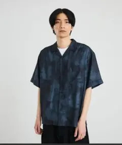 City Ambient Productsオープンカラーウォールプリントシャツのサムネイル