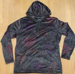 ポロ　ラルフローレン　ベロア　フーディー　ペイズリー