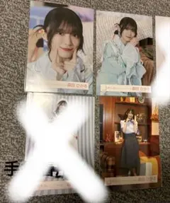 森田ひかる　生写真　KAZOKU MVパジャマ　制服まとめ売りのサムネイル