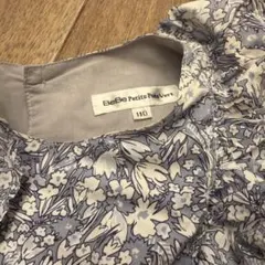 BeBe 花柄ノースリーブワンピース 110