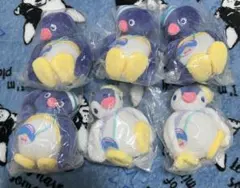 タキシードサム ピングー ぬいぐるみマスコット ガチャ 5体セット