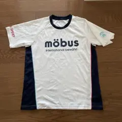 mobus スポーツシャツ 半袖 ホワイト ネイビーのサムネイル