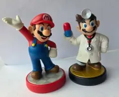 ⭐amiibo アミーボ ドクターマリオ＆マリオ　2コセット中古品