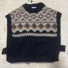サマンサモスモス SM2 ジレ ニットベスト
