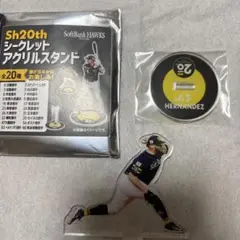 ソフトバンクホークス シークレットアクリルスタンド 63 ヘルナンデス