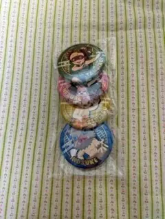 鬼滅の刃 ローソン 缶バッジ４個セット