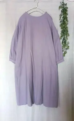 ★sm2★綿麻ふんわりワンピース