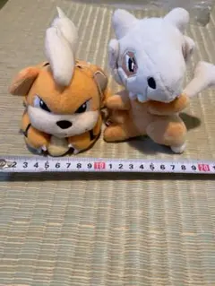포켓몬 ガーディ カラカラ ぬいぐるみ 2体セット