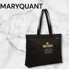 『美品』MARY QUANT ブラックトートバッグ