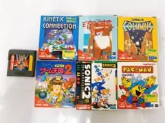セガ ゲームギア ソフト セット パックマン ソニック キネティック 琉球