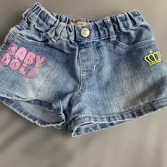 BABYDOLL デニムショートパンツ 100cm