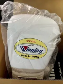 Winning MS-200 プロ試合用グローブ 8オンス 白　紐のサムネイル