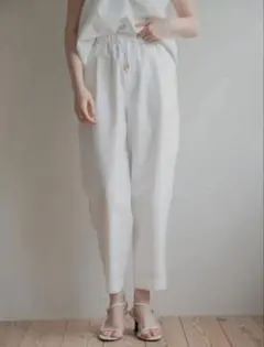 【未開封品】pois（ポワ）Splash Pants スプラッシュパンツ pois】スプラッシュパンツ ホワイト S 即日発送可！ - メルカリ