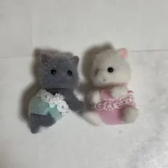シルバニア　ペルシャネコの赤ちゃんセット