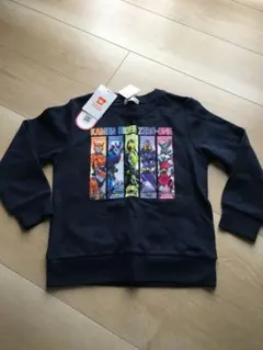 新品！仮面ライダーゼロワン　スウェットトレーナー　男の子120