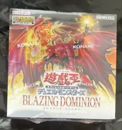 遊戯王OCG ブレイジングドミニオン 1BOX シュリンク付き - メルカリ