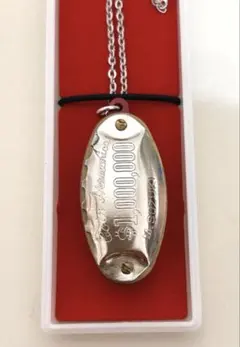 ヴィンテージ オールドメタルハーモニカペンダントネックレス