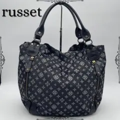 russet ラシット トートーバッグ 黒 ナイロン