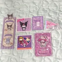 サンリオ マイメロ クロミ アクスタ シール グッズ セット