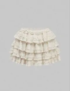 SHEIN ROMWE Kawaii フリル レース ティアード ミニスカート