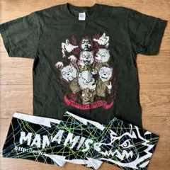 MAN WITH A MISSION ハカセTシャツ　マフラータオル　セットのサムネイル