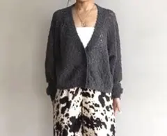 searoomlyn シアースラブルーズカーディガン　グレーのサムネイル
