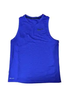 90s Nike Dri-FIT タンクトップ M 青