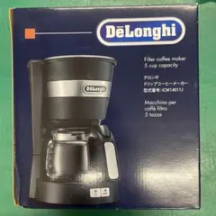 新品未使用DeLonghi フィルターコーヒーメーカー ICM12011-BK - メルカリ