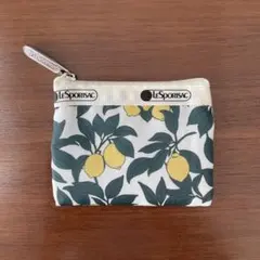 レスポートサック レモン柄ポーチ 小 ミニ