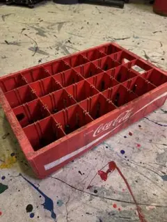 コカコーラ　ドリンクケース　プラスチックケース　コンテナ　昭和レトロのサムネイル