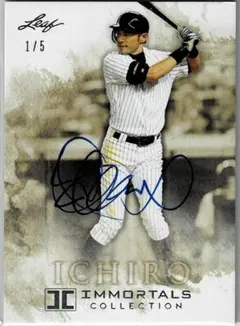 イチロー 13 LEAF IMMORTALS 5枚限定直筆サインカード イチロー 13 LEAF IMMORTALS 5枚限定直筆サインカード Yahoo