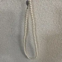 ホワイトパール 二重巻きネックレス