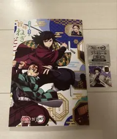 鬼滅の刃 銀だこ シール 胡蝶しのぶ＆スリーブ