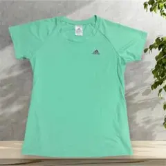 adidas Tシャツ　ジムウェア　レディースM スポーツウェア　ランニング夏服