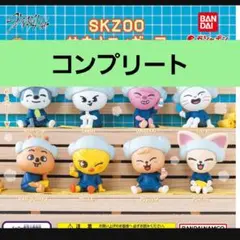 【フルコン➄：全８種】SKZOO サウナフィギュア　ガチャ