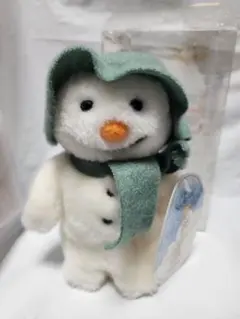 希少 ヴィンテージ スノーマン 雪だるま レトロ エデン社 ぬいぐるみ