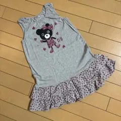 ダブルビー　ミキハウス　ワンピース　120cmのサムネイル