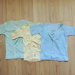 三越伊勢丹 KISETTE キセット 短肌着 3枚セット 新生児50