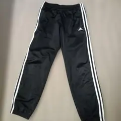 adidas 黒 3本ライン パンツ