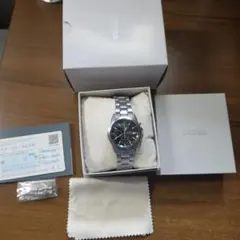 鈴*木様 SEIKO SBTQ071 クロノグラフ 青文字盤 腕時計 - メルカリ
